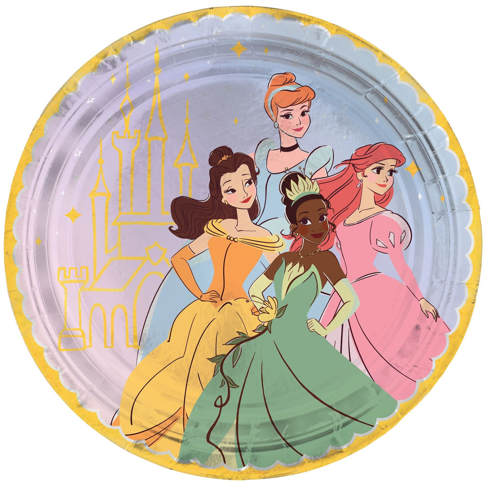©Disney Princesses 10.5" Round Plates 8ct