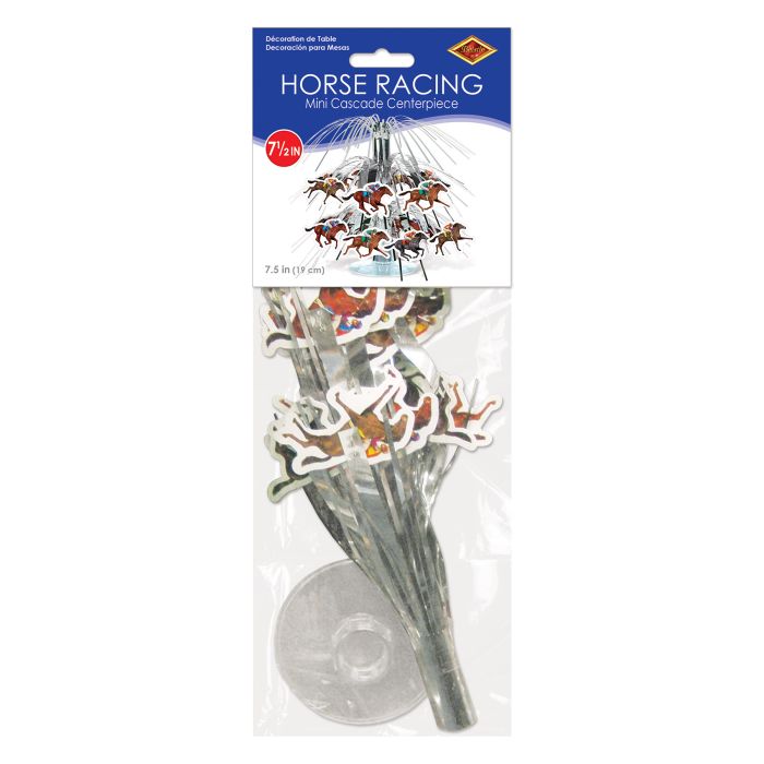 Horse Racing Mini Cascade Centerpiece