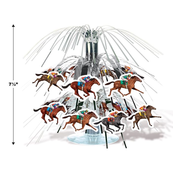 Horse Racing Mini Cascade Centerpiece