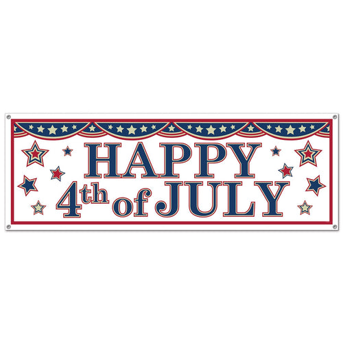 4th Of July Sign Banner