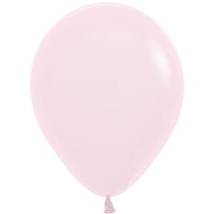 5" PASTEL MATTE PINK - 50 CT