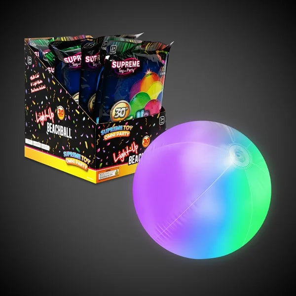LED Inflatable 30" Beach Ball