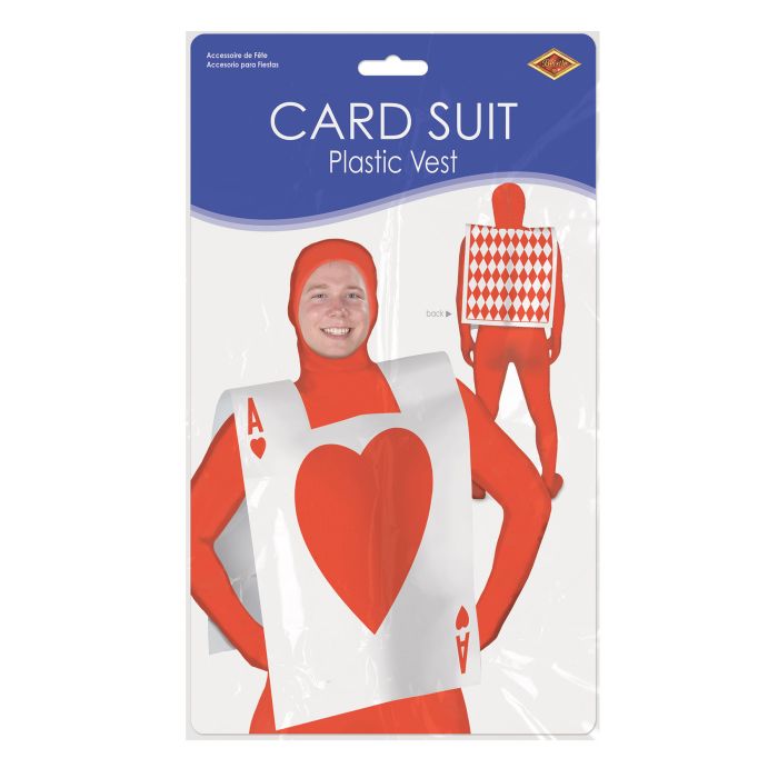 Plastic Card "Suit" Vest (Clearance)