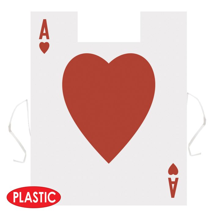 Plastic Card "Suit" Vest (Clearance)