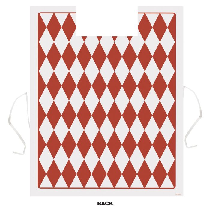 Plastic Card "Suit" Vest (Clearance)