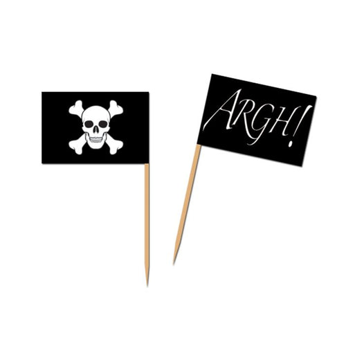 Pirate Flag Picks 50ct