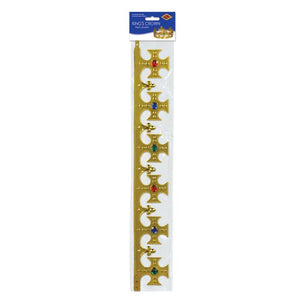 Plastic Jeweled King's Crown