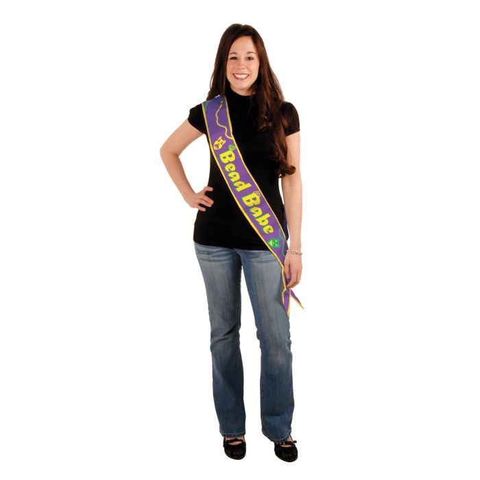 Bead Babe Satin Sash