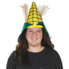 Plush Corn Cob Hat