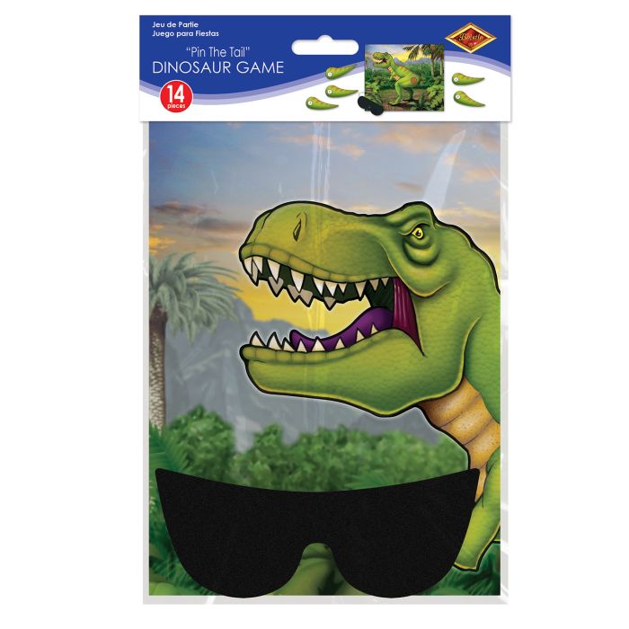 Pin The Tail On The Dinosaur Game