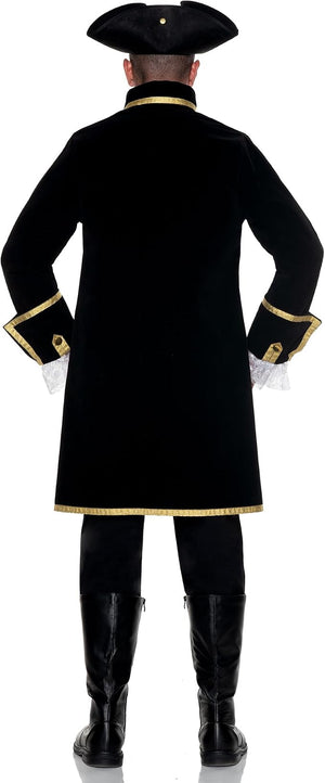Men’s Colonial Pirate Captain Costume