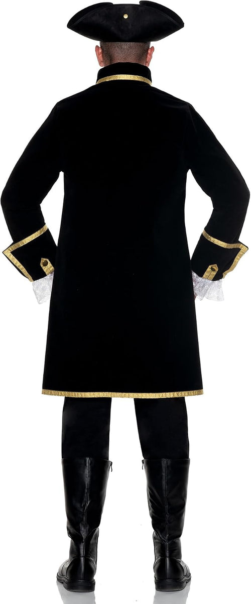Men’s Colonial Pirate Captain Costume