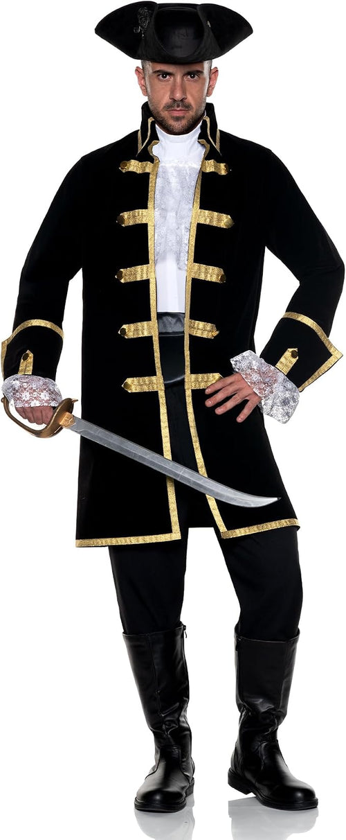 Men’s Colonial Pirate Captain Costume