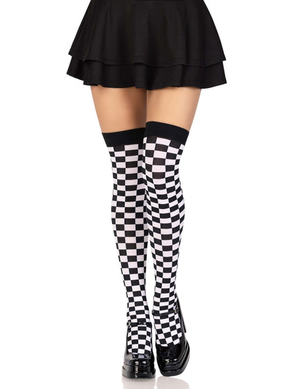 Checkered Stockings