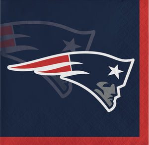 New England Patriots Beverage Napkins 16ct