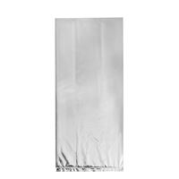 Silver Foil Cellophane Bags  5"x11"  10ct
