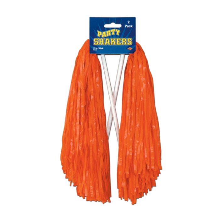 Orange Pom Poms | Graduation