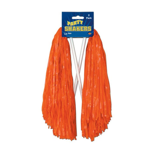 Orange Pom Poms | Graduation