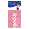 Happy Birthday Glittered Sash | Pink
