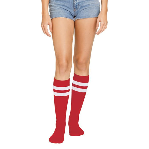 Knee Socks | Red