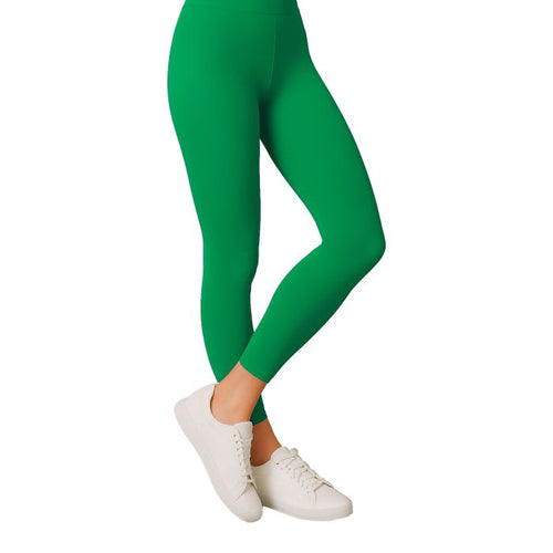 Adult Footless Tights | Green