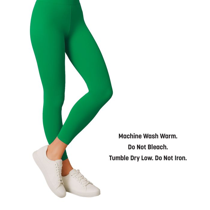 Adult Footless Tights | Green
