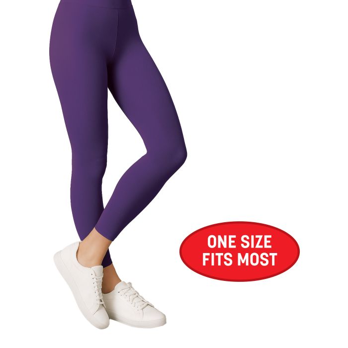 Adult Footless Tights | Purple