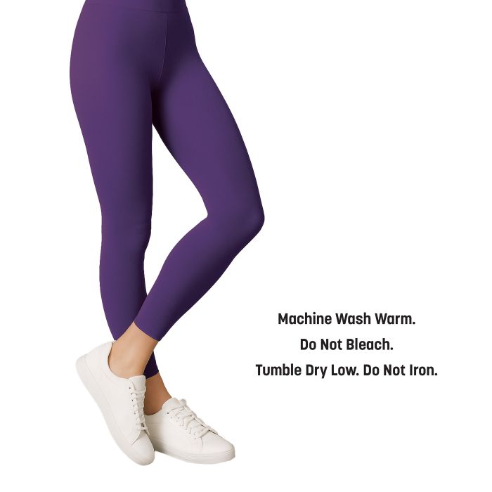 Adult Footless Tights | Purple