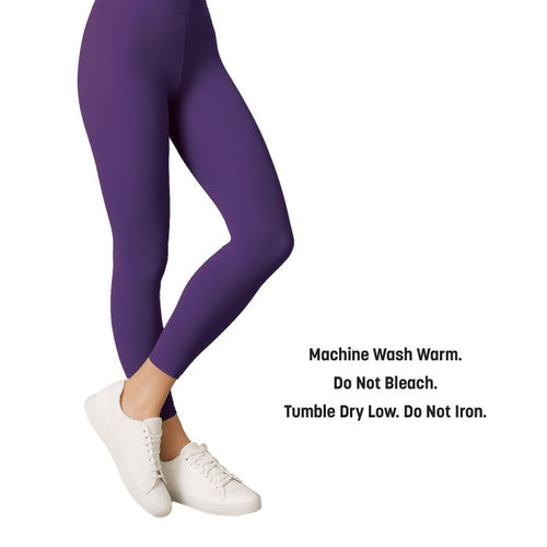 Adult Footless Tights | Purple