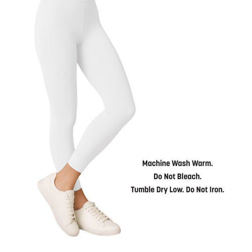 Adult Footless Tights | White