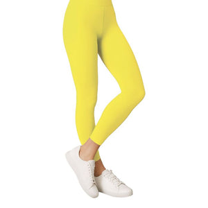 Adult Footless Tights | Yellow