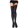 Nylon Thigh High Stockings - Black | Leg Avenue