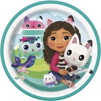 Gabby's Dollhouse Round 7" Dessert Plates  8ct