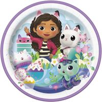 Gabby's Dollhouse Round 9" Dinner Plates  8ct