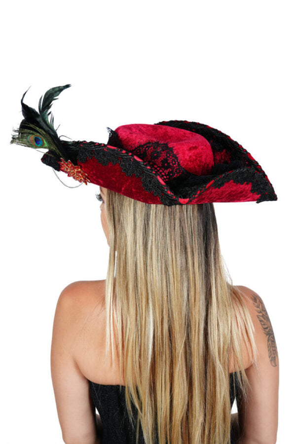 Pirate Hat with Feather