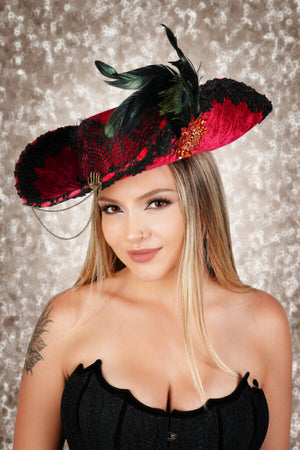 Pirate Hat with Feather