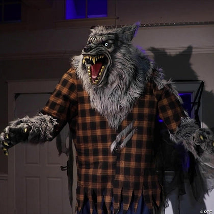 7.5ft Animated Hulking Werewolf