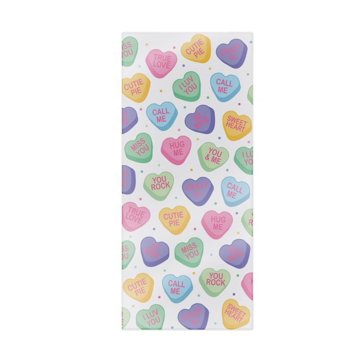 Candy Heart Cello Bags 25ct