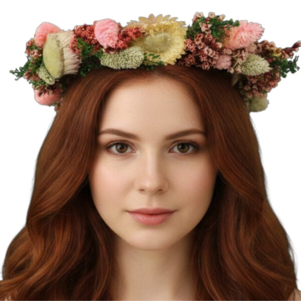 Renaissance Flower Garland Crown
