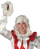 MRS. CLAUS WIG AND BUN CLIP