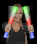 Glow Light Up Foam Stick 1pc