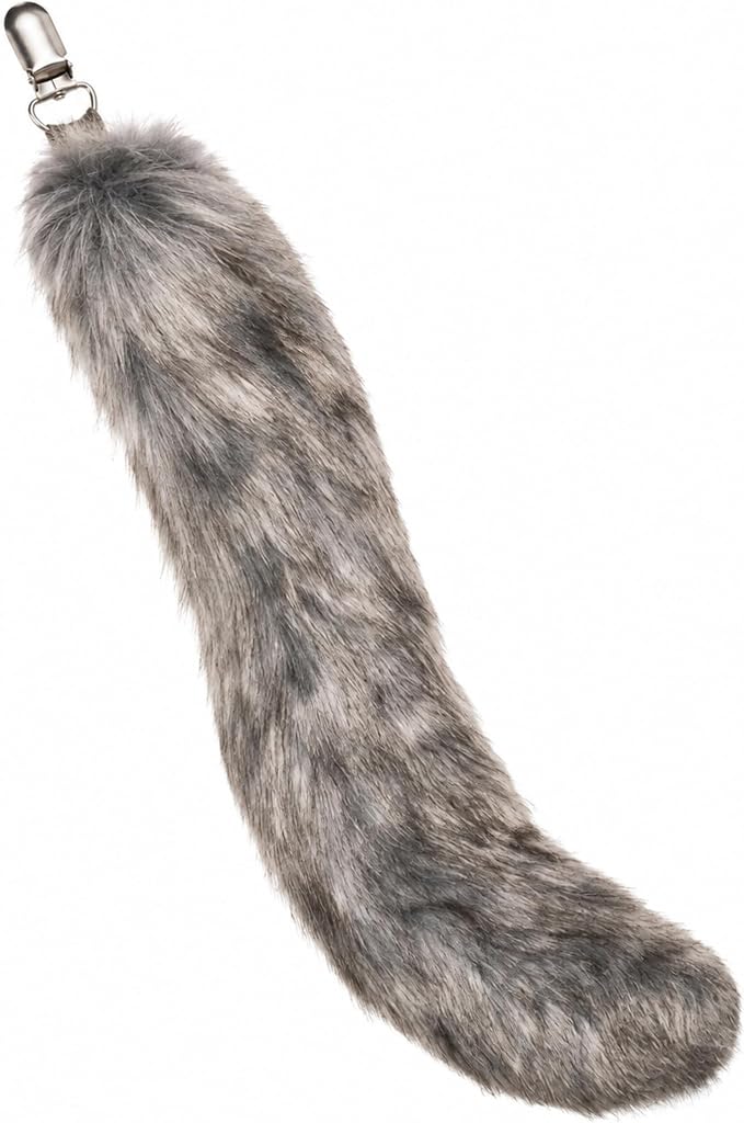 Wolf Tail Accessory Gray