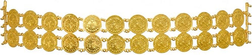 Gold Coin Hip Chain Belt