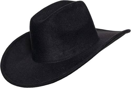 Black Bullnose Cowboy Hat