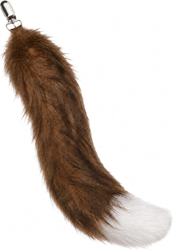 Wolf Tail Accessory Brown