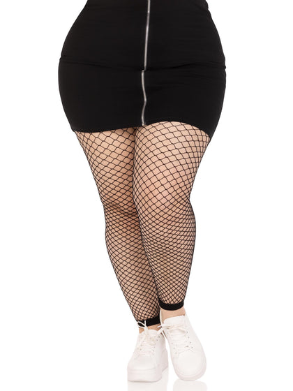 Industrial Net Footless Tights