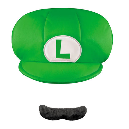 Luigi Child Hat & Mustache | Child