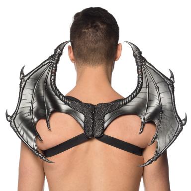 black Mini Dragon Wings