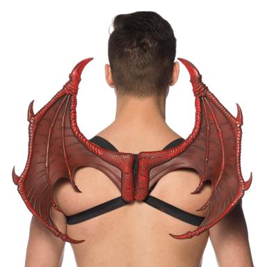 red Mini Dragon Wings