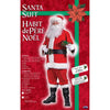 Flannel Santa Suit - Adult